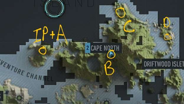 Operation Crescendo support map